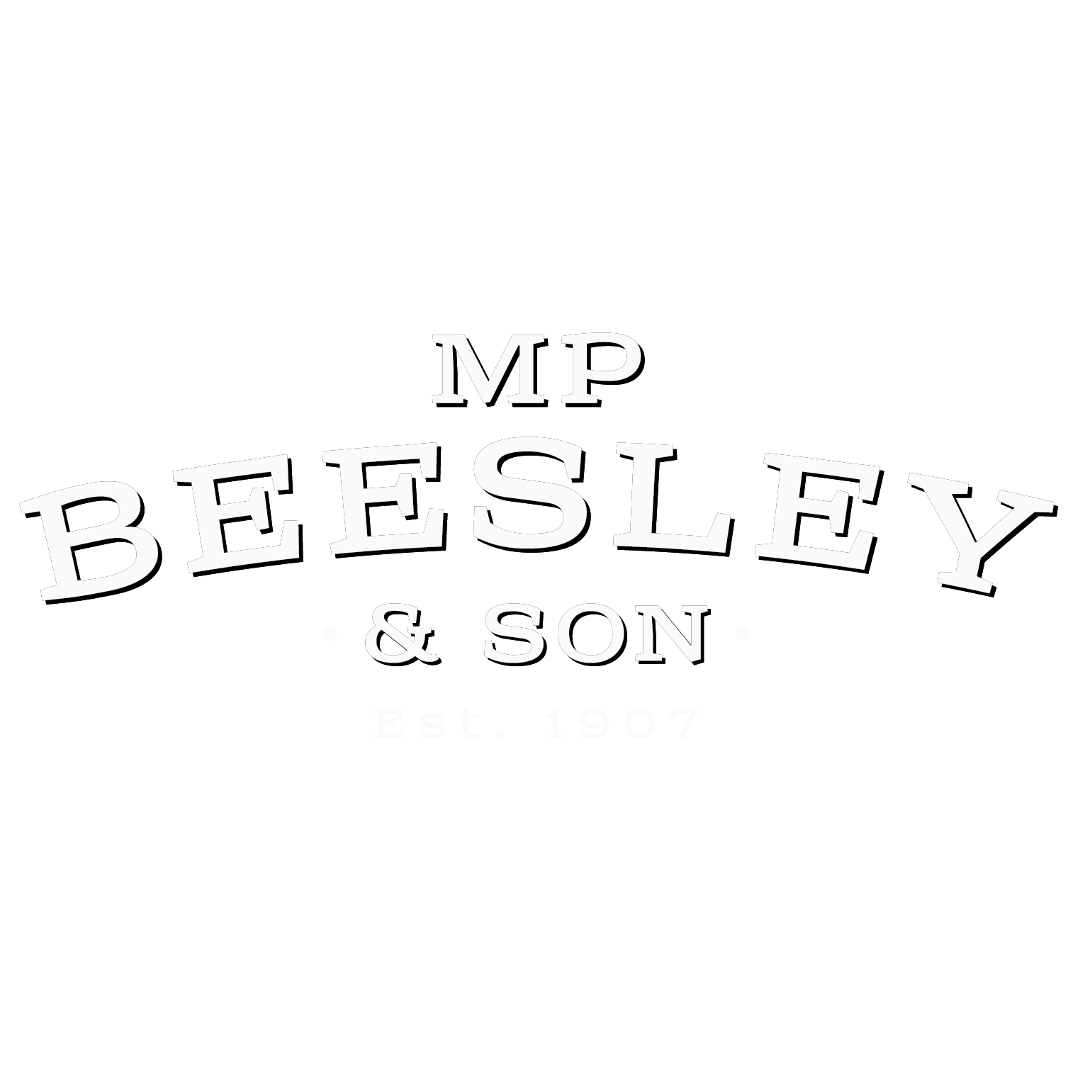 MP Beesley & Son Logo White Square